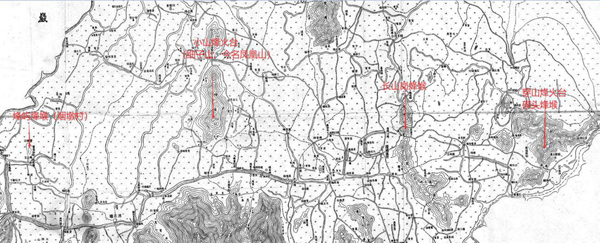 图一、民国二十年（1931）镇海泰邱乡地图上标注烽堠位置1.jpg